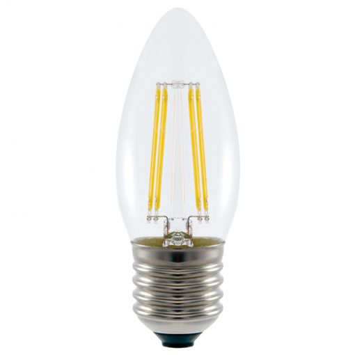 4.8w LED Filament Candle Bulb