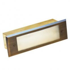 Charleston Outdoor Bricklight - Frosted Glass Front - (12v)