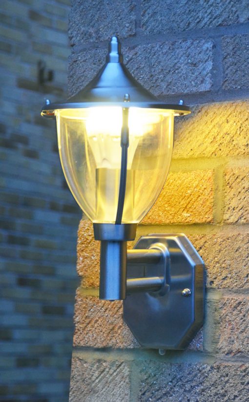 Centurian Dusk to Dawn wall light with GLS LED bulb