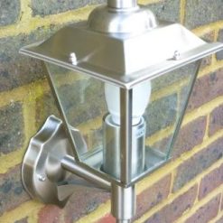 Classica Stainless Steel Wall Lantern