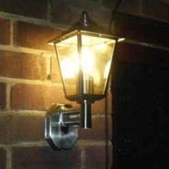 Classica Wall Light with Sensor in situ
