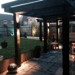Hilospot Up Down Spotlights in Garden Setting