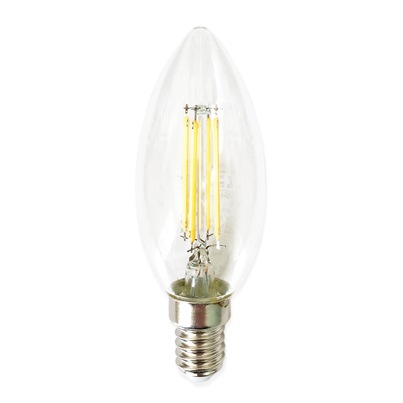 LED Candle Light Bulb, 5W White | DIMMABLE