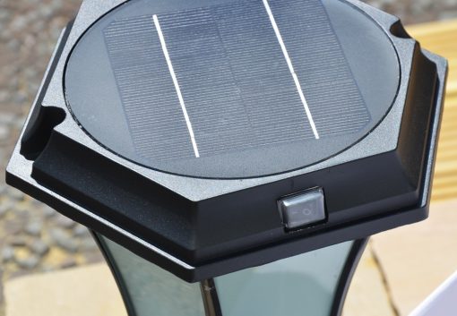 Solar Pedestal Light Switch