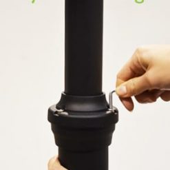 Lamp Post Adjustable Height