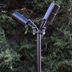 Black Twin Outdoor Spikelight