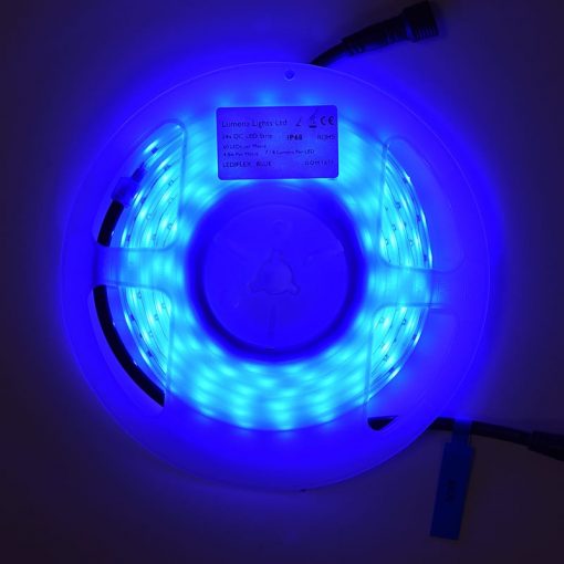 24v Coloured LED Strip Lights - Blue