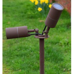 Brown outdoor Spikelight