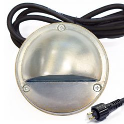 Eyelite Silver 12v Plug and Play low voltage step light