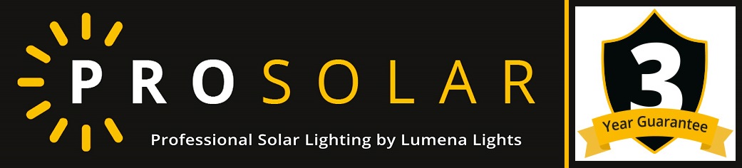 3 Year Guarantee - Pro Solar Lighting