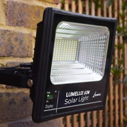 Lumelux 60w Solar Flood Light