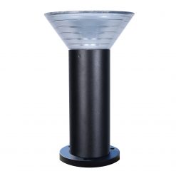Solar pedestal light