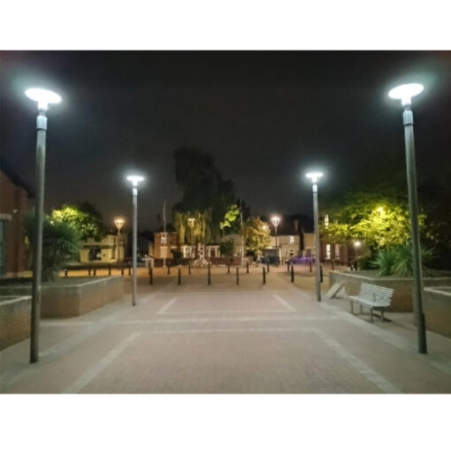 solar lights for council building Lumena