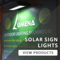 Solar Sign Lights