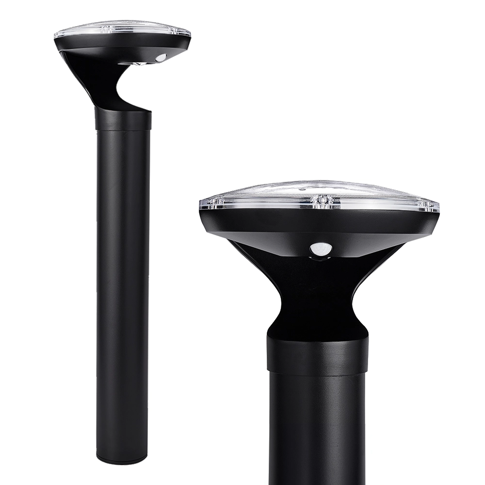Lava – Anti Vandal PIR Solar Bollard Light – Surface Mount